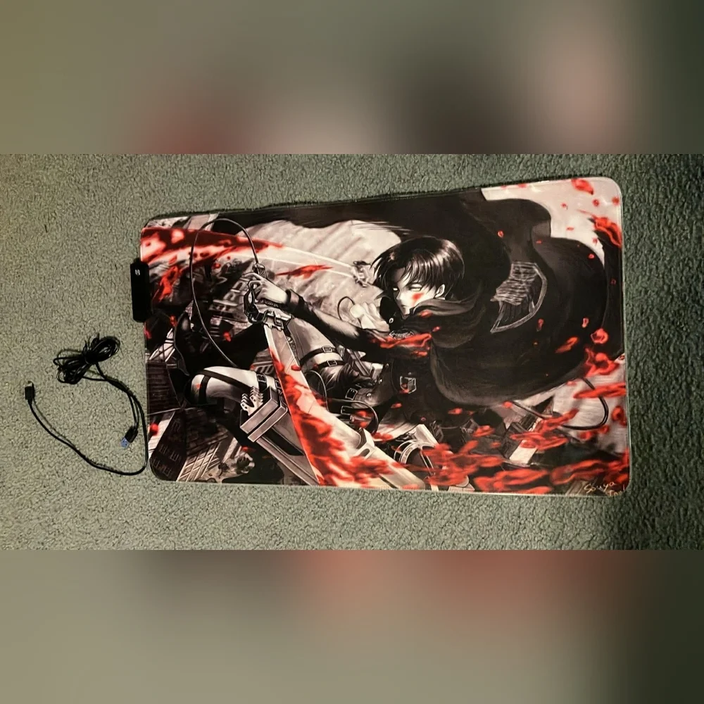 Attack On Titan Extra Large Laptop Mat 14